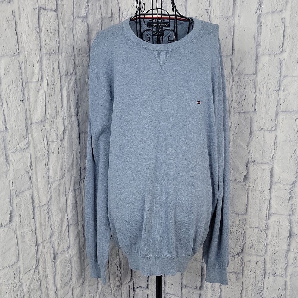 Tommy Hilfiger‎ Men's Blue Crew Neck Sweater XL/TG/EG